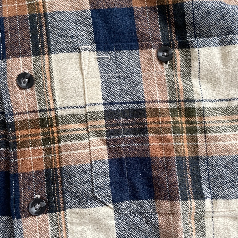 Woolrich Green Label Collection Flannel Size Medium - Picture 3 of 7